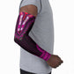 African Dashiki and Polynesian Pattern Arm Sleeves Pink