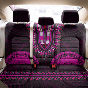 African Dashiki and Polynesian Pattern Back Car Seat Cover Pink