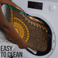 Green-gold Dashiki and Tapa Pattern Bathroom Set Africa-Polynesia Together Culture