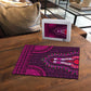 Pink Dashiki and Tapa Pattern Puzzle Africa-Polynesia Together Culture