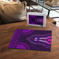Purple Dashiki and Tapa Pattern Puzzle Africa-Polynesia Together Culture