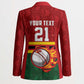 Custom Africa Cricket Zimbabwe Blazer The Chevrons Cricket Ball Fire