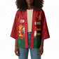 Custom Africa Cricket Zimbabwe Kimono The Chevrons Cricket Ball Fire