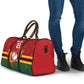 Custom Africa Cricket Zimbabwe Travel Bag The Chevrons Cricket Ball Fire