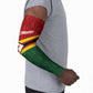 Custom Africa Cricket Zimbabwe Arm Sleeves Zimbabwean Pattern Flag Motif
