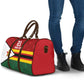 Custom Africa Cricket Zimbabwe Travel Bag Zimbabwean Pattern Flag Motif