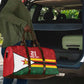 Custom Africa Cricket Zimbabwe Travel Bag Zimbabwean Pattern Flag Motif