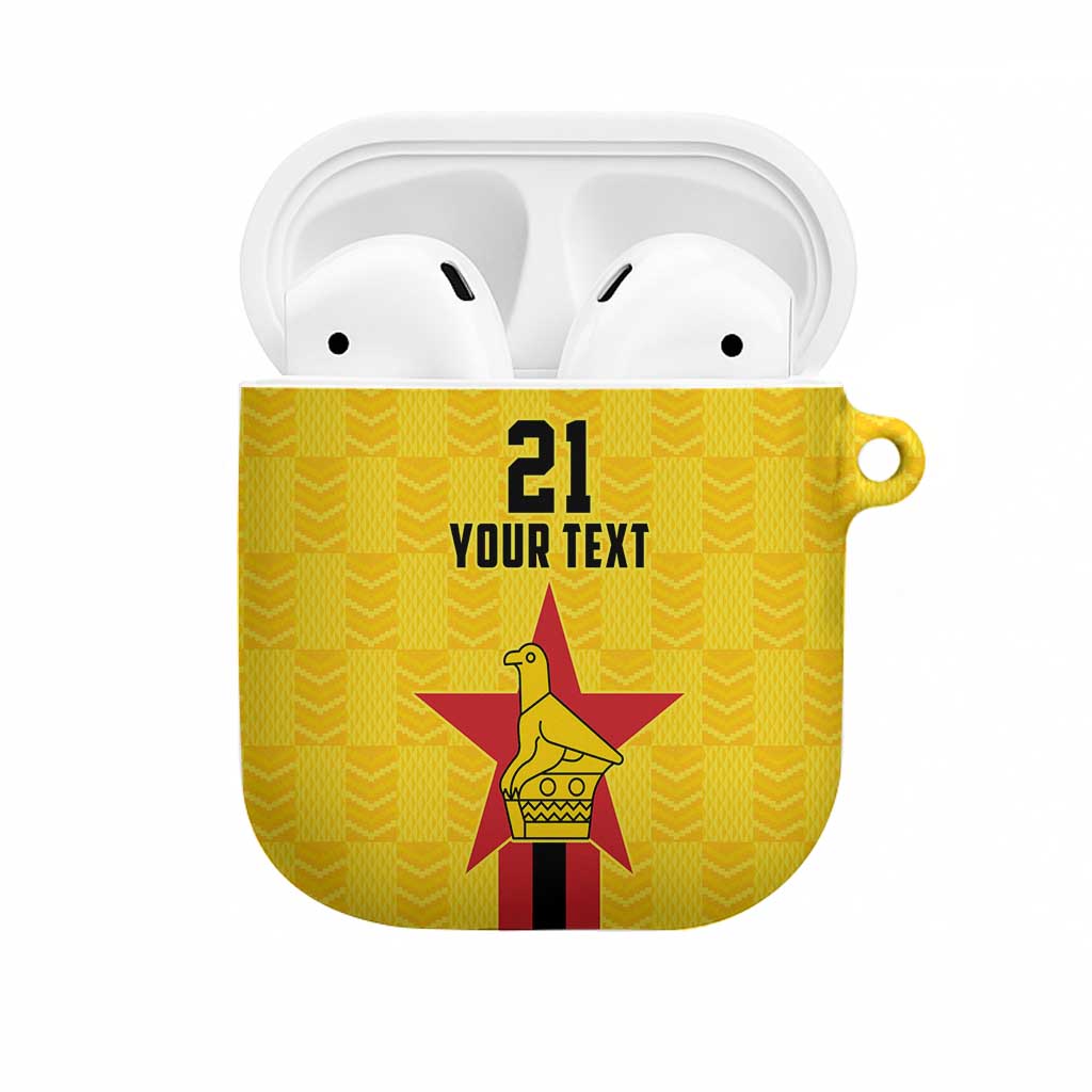 Custom Africa Football Zimbabwe AirPods Case The Warriors Zimbabwe Bird