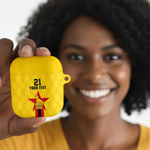 Custom Africa Football Zimbabwe AirPods Case The Warriors Zimbabwe Bird