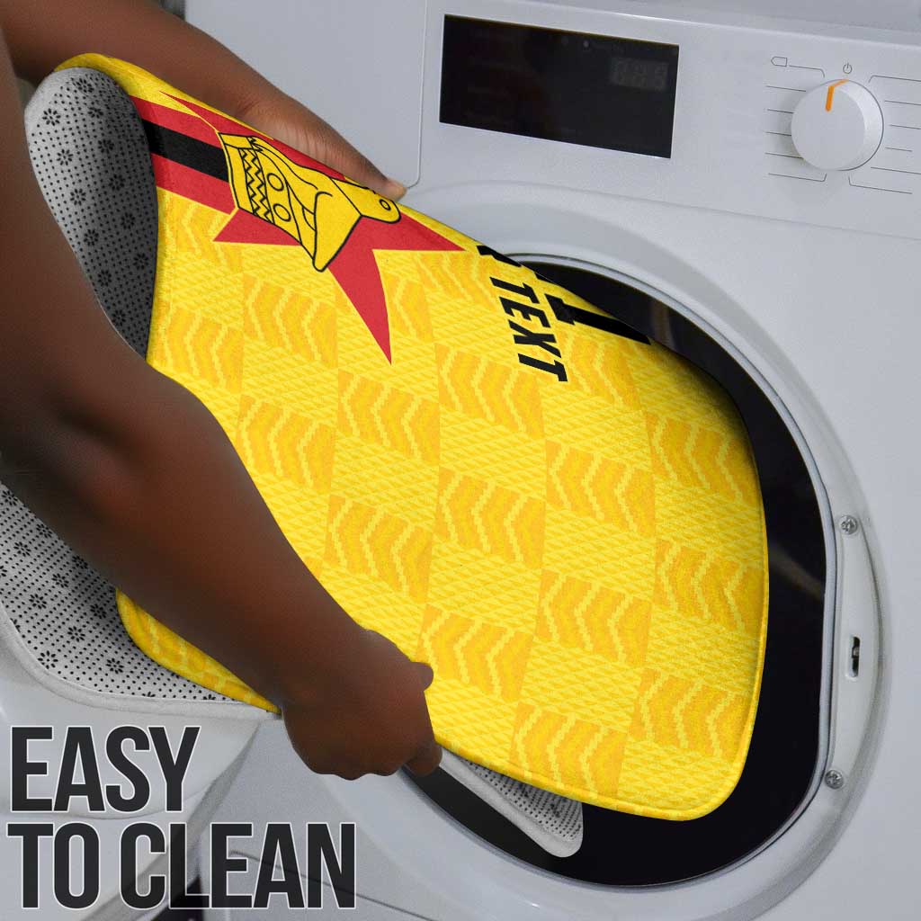 Custom Africa Football Zimbabwe Bathroom Set The Warriors Zimbabwe Bird