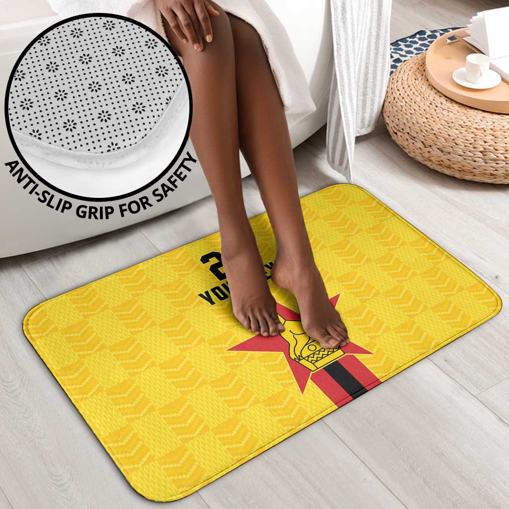 Custom Africa Football Zimbabwe Bathroom Set The Warriors Zimbabwe Bird