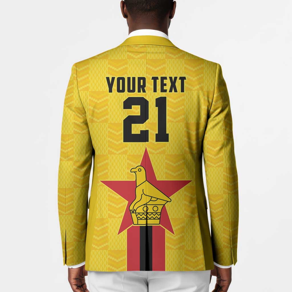 Custom Africa Football Zimbabwe Blazer The Warriors Zimbabwe Bird