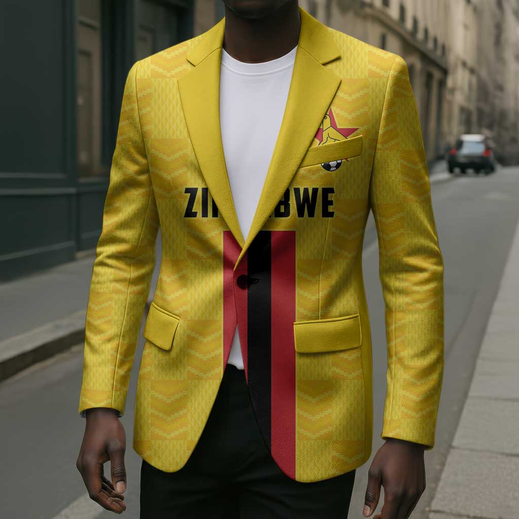 Custom Africa Football Zimbabwe Blazer The Warriors Zimbabwe Bird