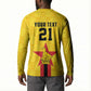 Custom Africa Football Zimbabwe Button Sweatshirt The Warriors Zimbabwe Bird