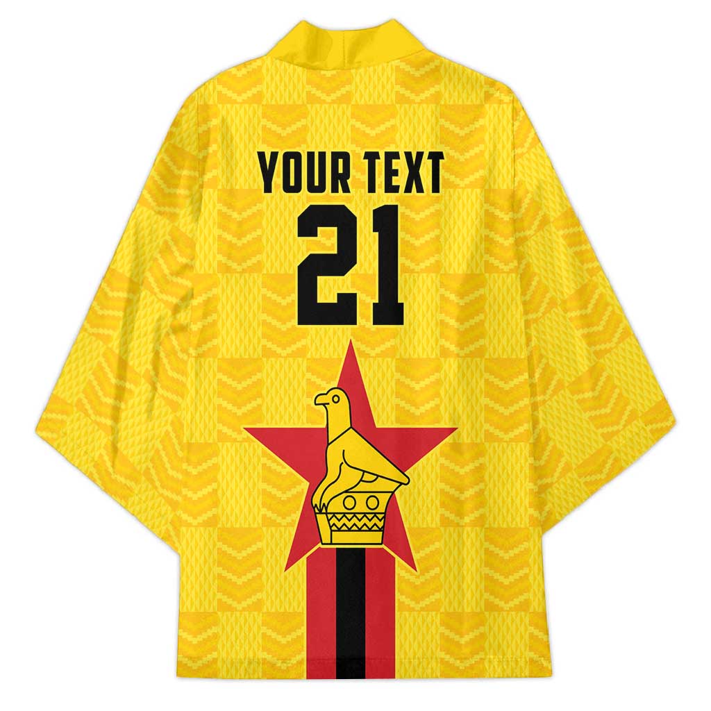 Custom Africa Football Zimbabwe Kimono The Warriors Zimbabwe Bird