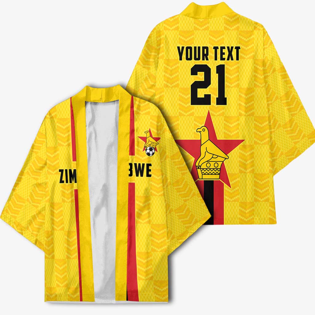 Custom Africa Football Zimbabwe Kimono The Warriors Zimbabwe Bird