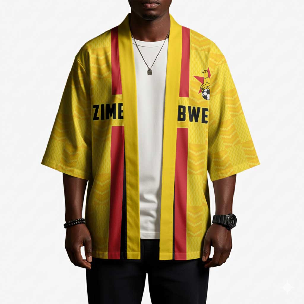 Custom Africa Football Zimbabwe Kimono The Warriors Zimbabwe Bird