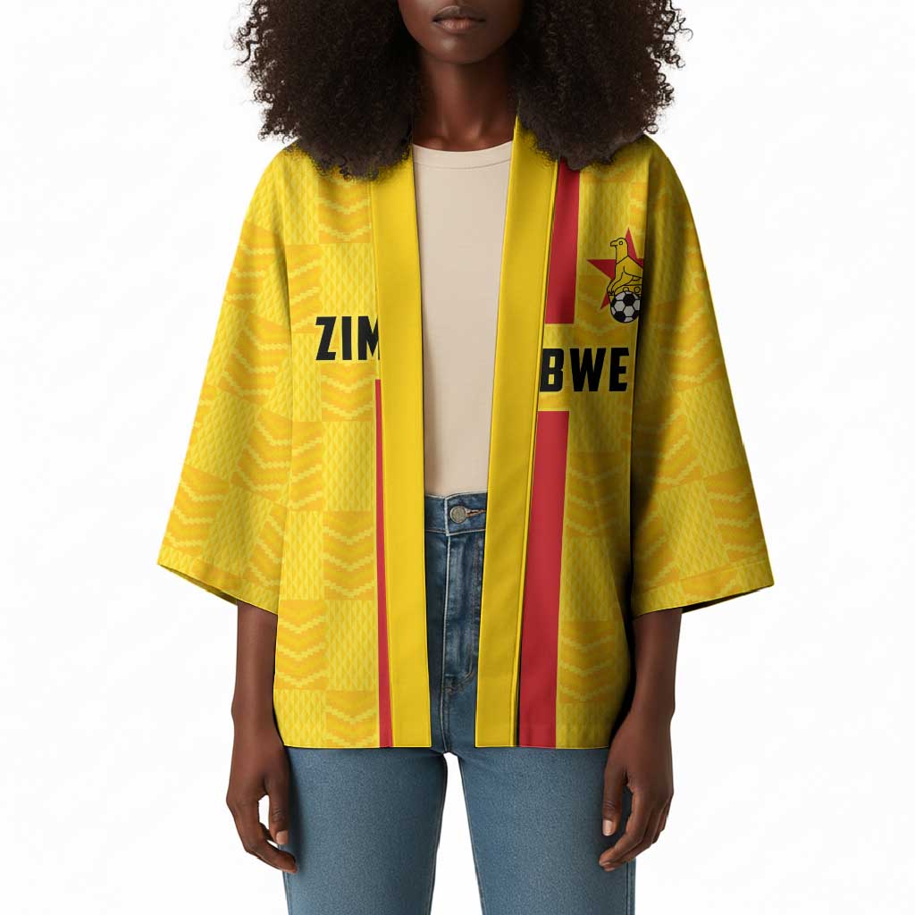 Custom Africa Football Zimbabwe Kimono The Warriors Zimbabwe Bird