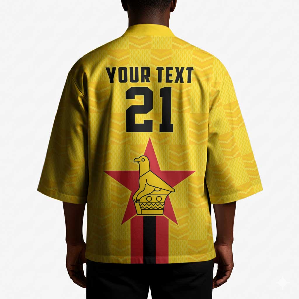 Custom Africa Football Zimbabwe Kimono The Warriors Zimbabwe Bird