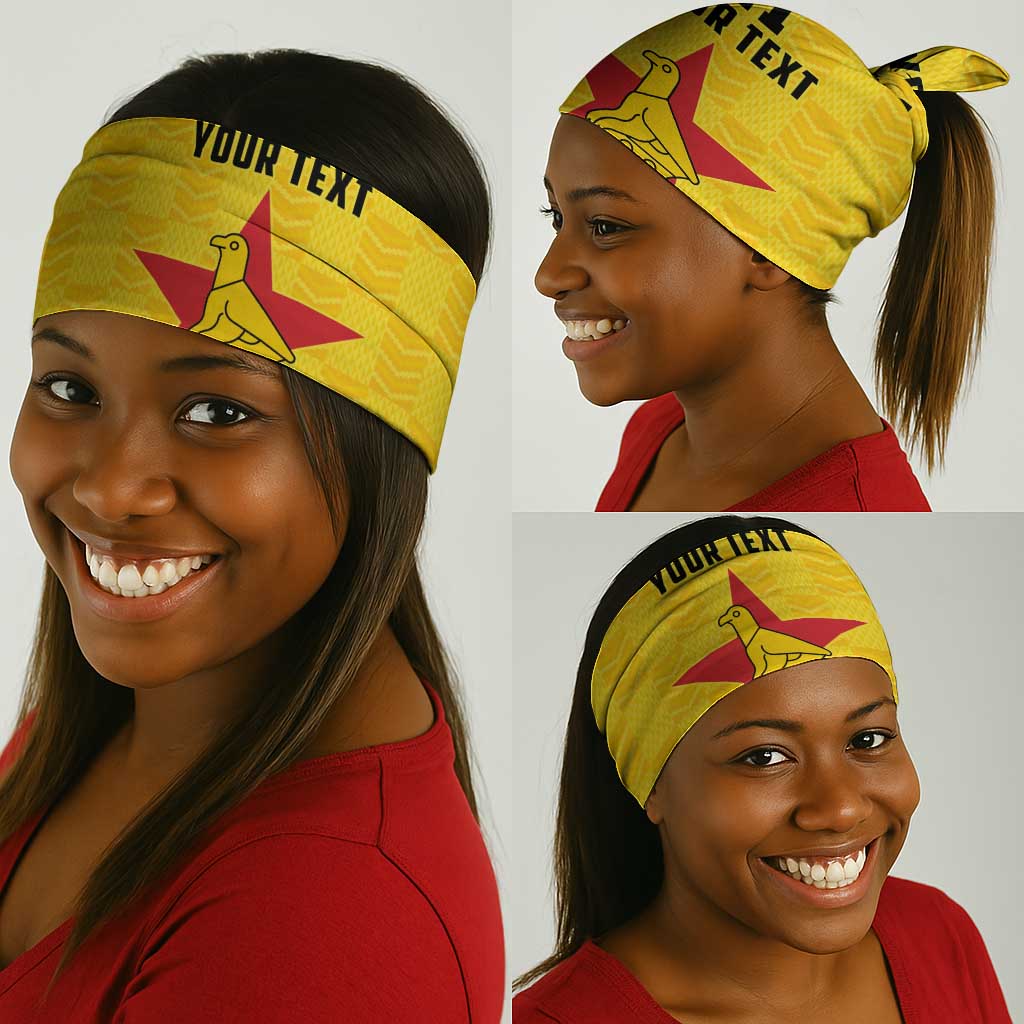 Custom Africa Football Zimbabwe Neck Gaiter The Warriors Zimbabwe Bird LT9