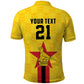 Custom Africa Football Zimbabwe Polo Shirt The Warriors with Zimbabwe Bird - African Pride