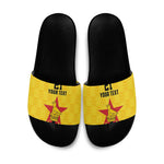 Custom Africa Football Zimbabwe Slide Sandals The Warriors Zimbabwe Bird