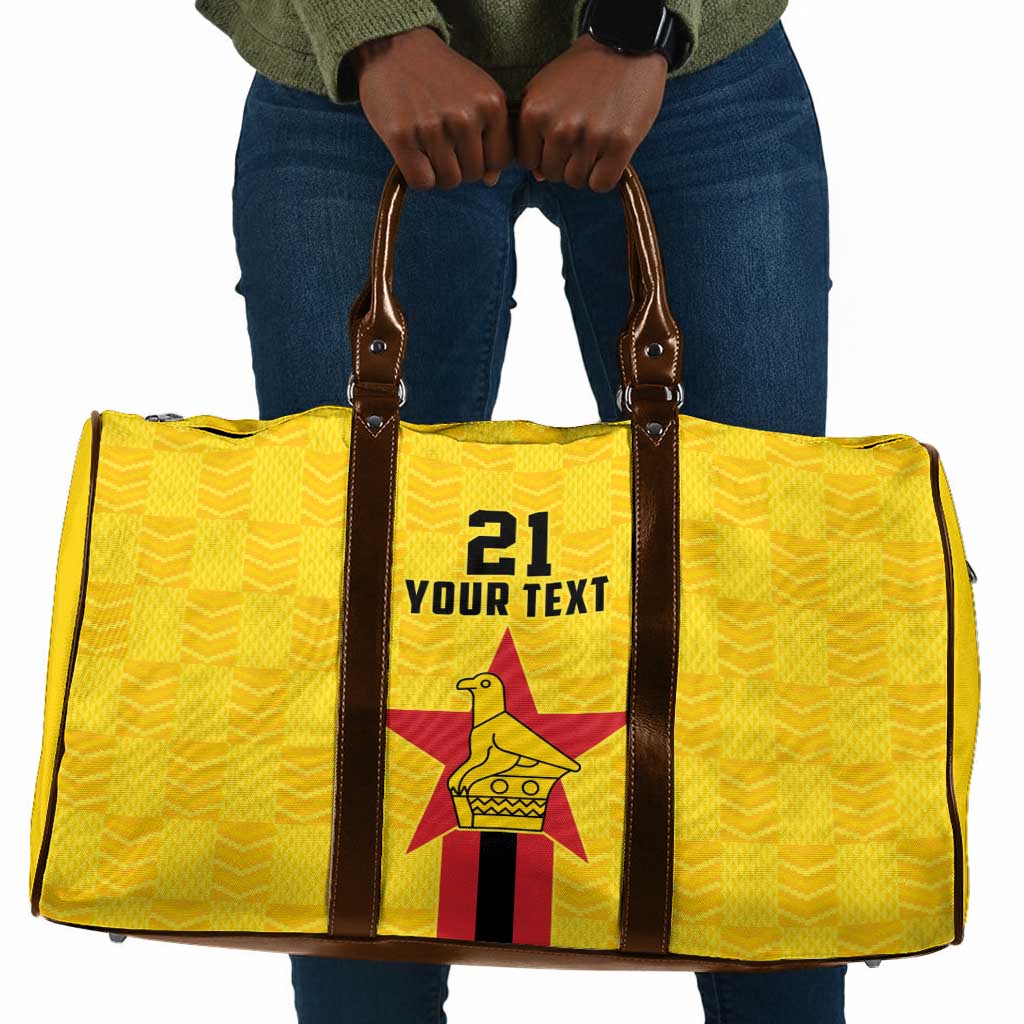 Custom Africa Football Zimbabwe Travel Bag The Warriors Zimbabwe Bird