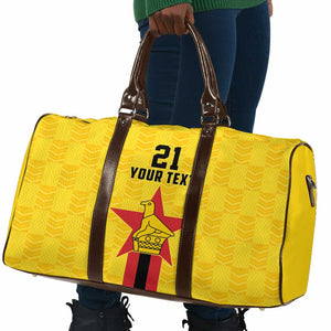 Custom Africa Football Zimbabwe Travel Bag The Warriors Zimbabwe Bird
