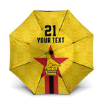 Custom Africa Football Zimbabwe Umbrella The Warriors Zimbabwe Bird