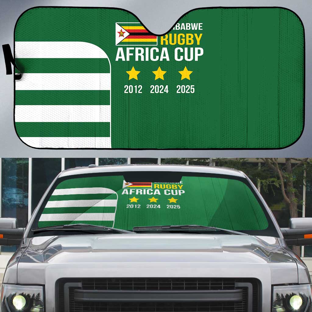 Zimbabwe Rugby History Champion Auto Sun Shade One For The History Sables