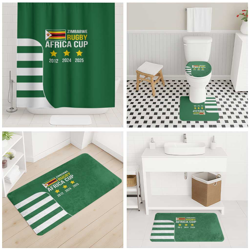 Zimbabwe Rugby History Champion Bathroom Set One For The History Sables