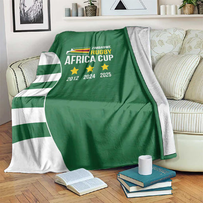 Zimbabwe Rugby History Champion Blanket One For The History Sables - African Pride