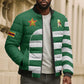 Zimbabwe Rugby History Champion Bomber Puffer Jacket One For The History Sables