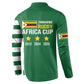 Zimbabwe Rugby History Champion Button Sweatshirt One For The History Sables