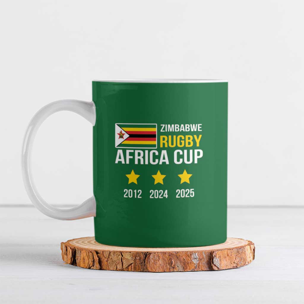 Zimbabwe Rugby History Champion Ceramic Mug One For The History Sables