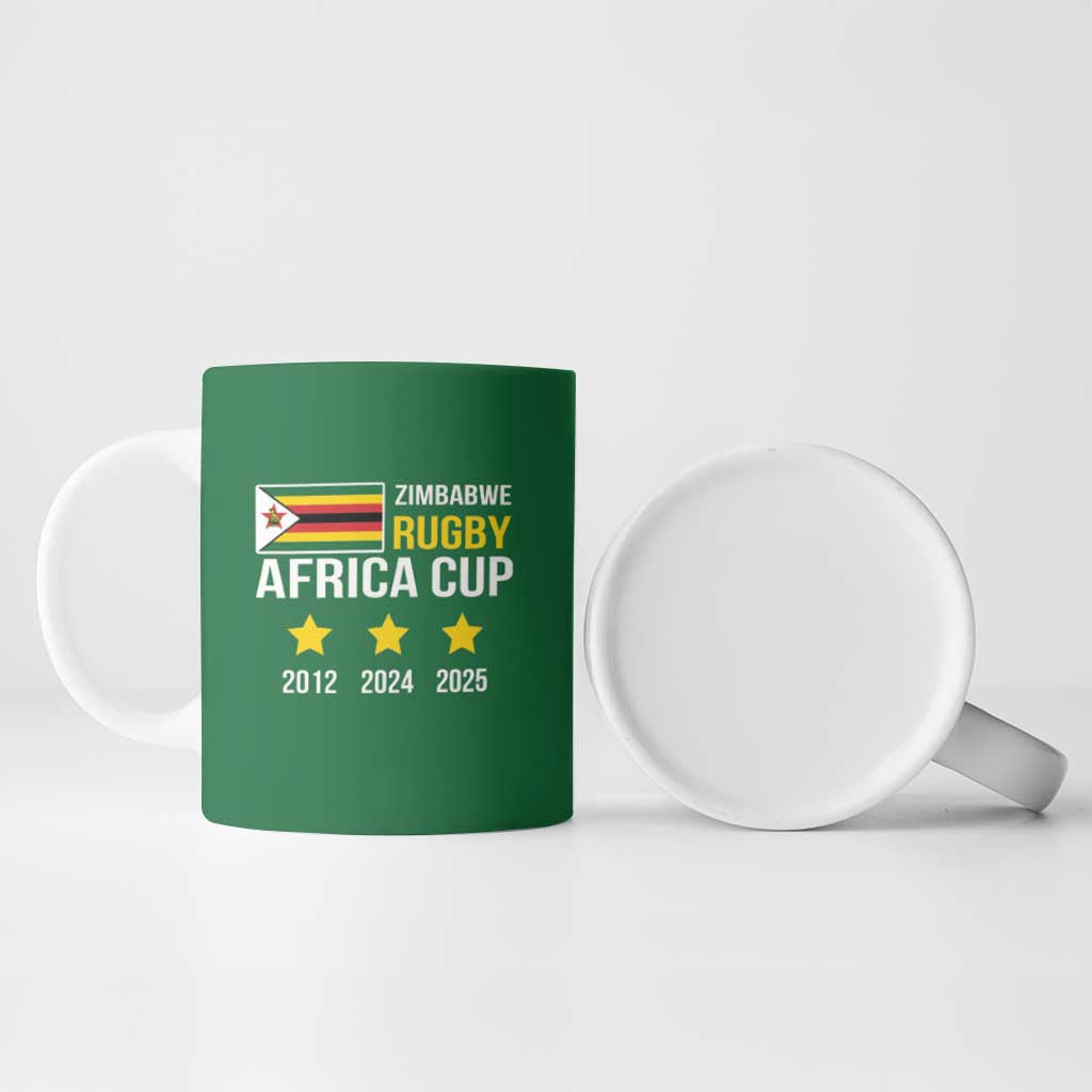 Zimbabwe Rugby History Champion Ceramic Mug One For The History Sables