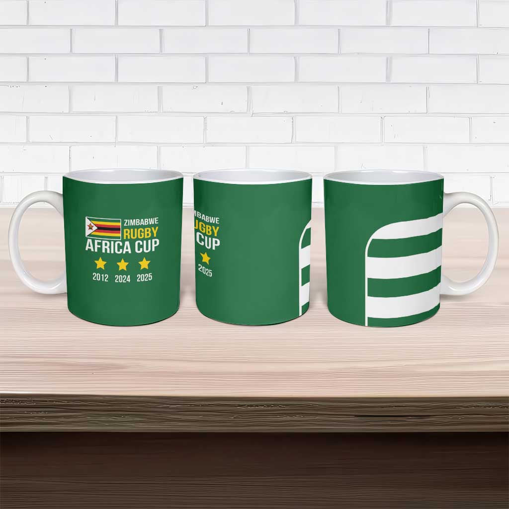 Zimbabwe Rugby History Champion Ceramic Mug One For The History Sables