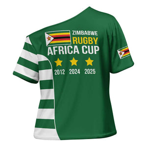 Zimbabwe Rugby History Champion Cross Shoulder Shirt One For The History Sables