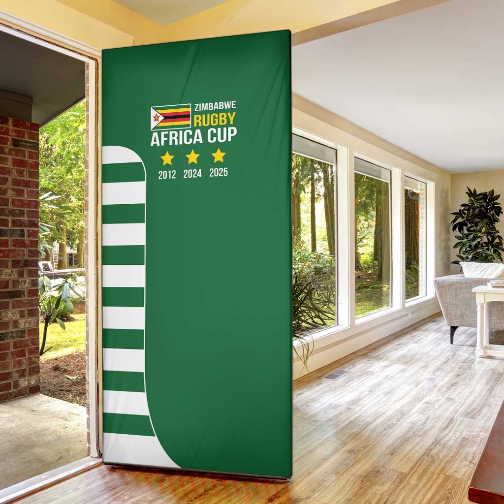 Zimbabwe Rugby History Champion Door Cover One For The History Sables