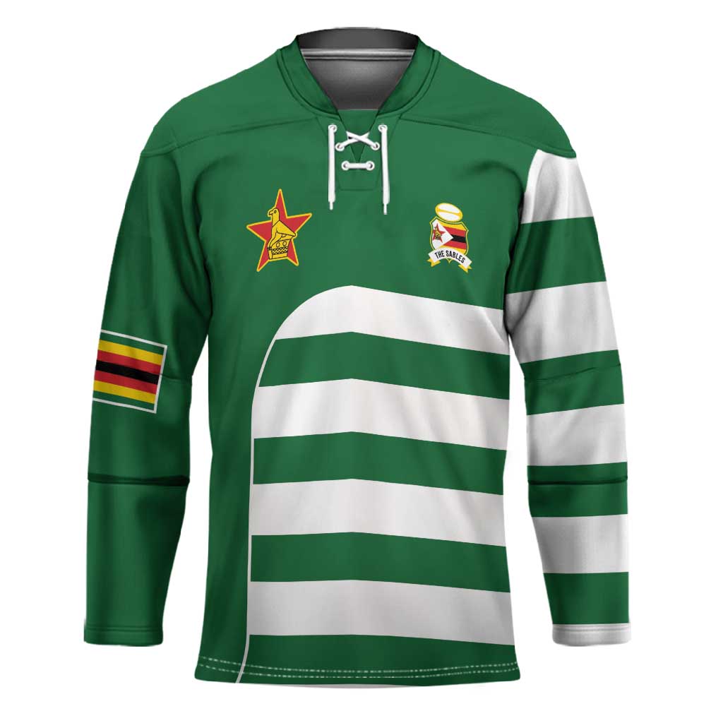 Zimbabwe Rugby History Champion Hockey Jersey One For The History Sables