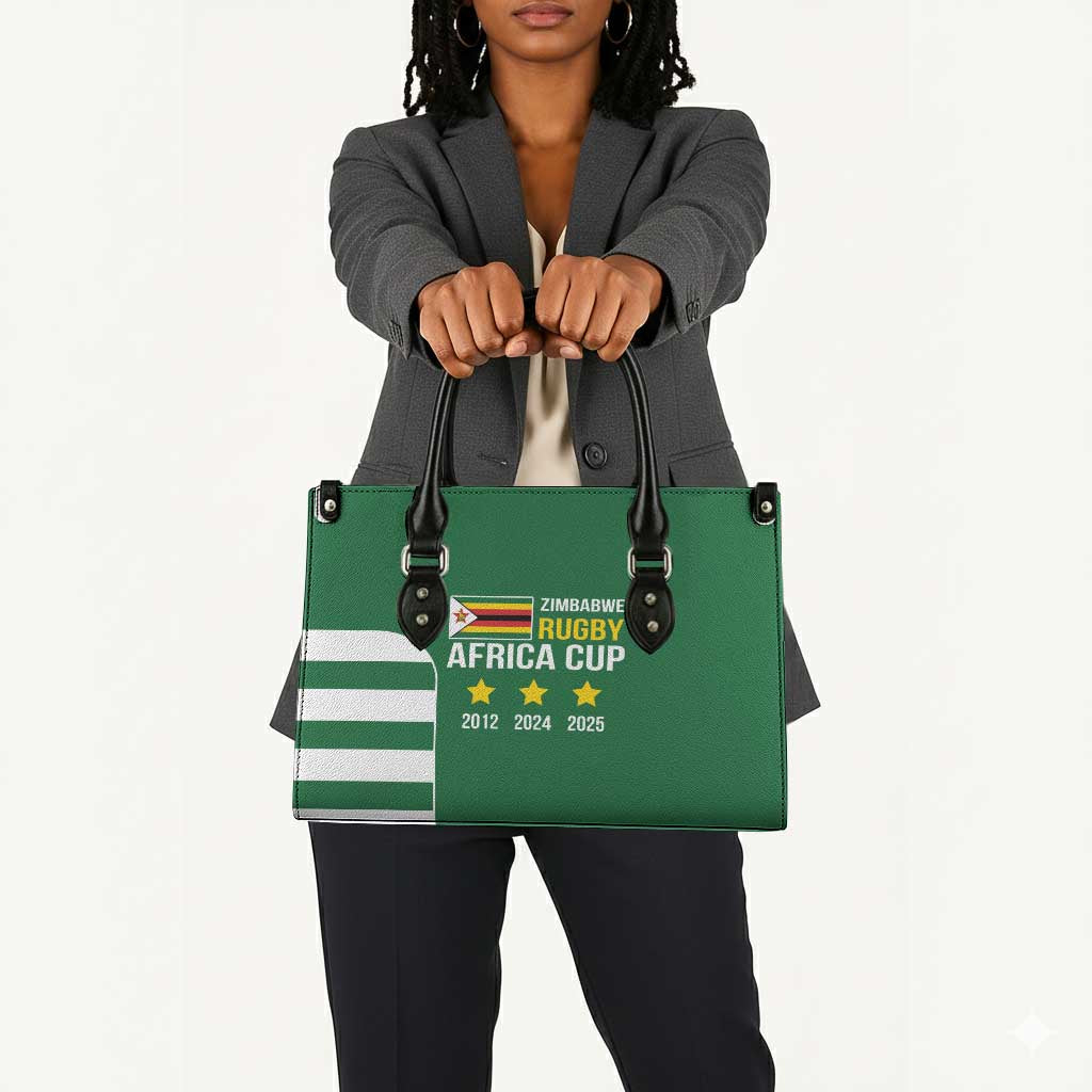 Zimbabwe Rugby History Champion Leather Bag One For The History Sables