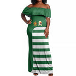 Zimbabwe Rugby History Champion Off Shoulder Maxi Dress One For The History Sables - African Pride