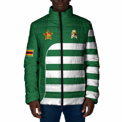 Zimbabwe Rugby History Champion Padded Jacket One For The History Sables