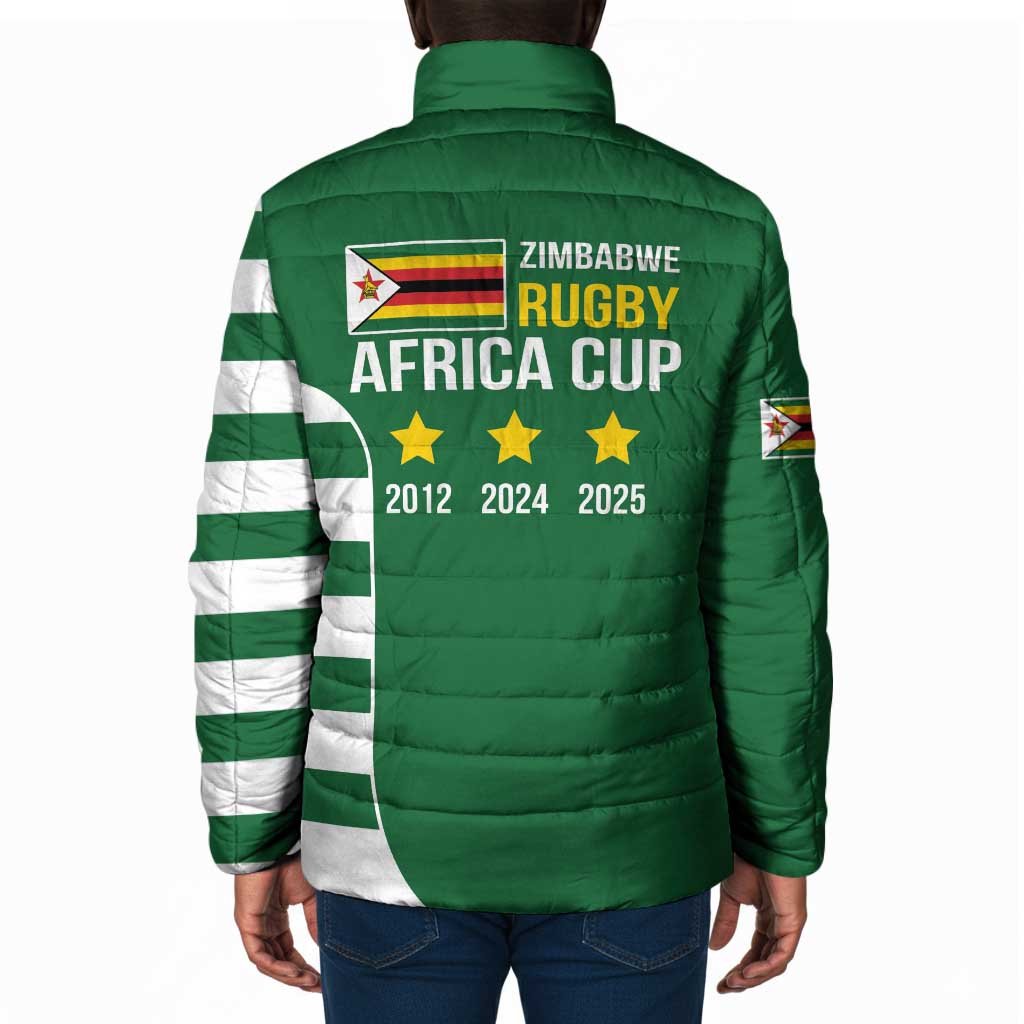 Zimbabwe Rugby History Champion Padded Jacket One For The History Sables