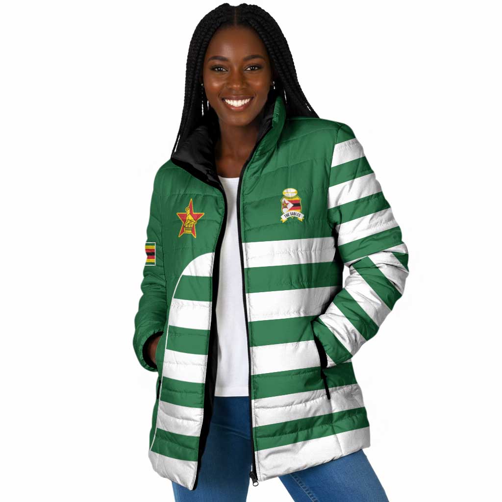 Zimbabwe Rugby History Champion Padded Jacket One For The History Sables