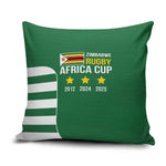Zimbabwe Rugby History Champion Pillow Cover One For The History Sables