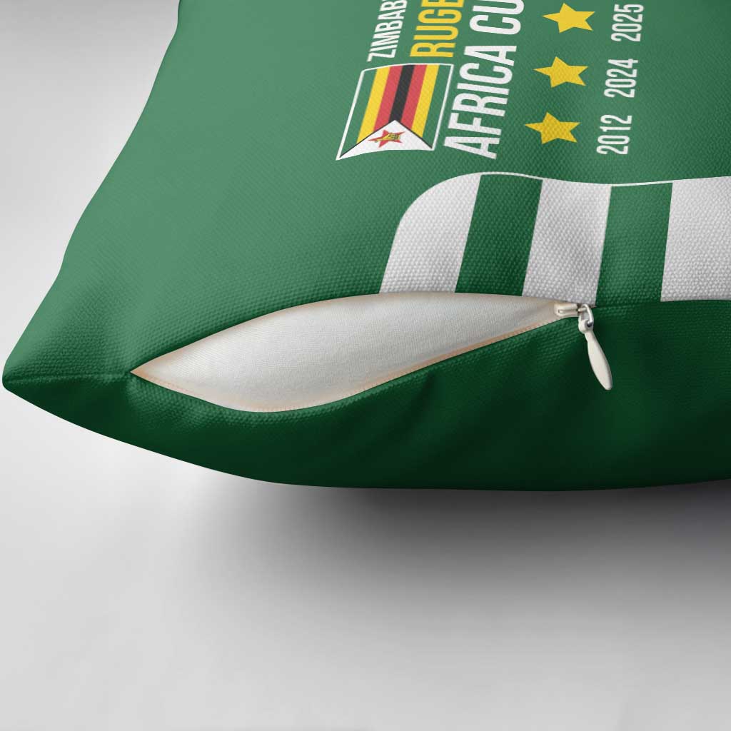 Zimbabwe Rugby History Champion Pillow Cover One For The History Sables