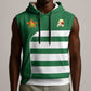 Zimbabwe Rugby History Champion Sleeveless Hoodie One For The History Sables - African Pride