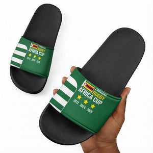 Zimbabwe Rugby History Champion Slide Sandals One For The History Sables