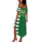 Zimbabwe Rugby History Champion Summer Maxi Dress One For The History Sables - African Pride